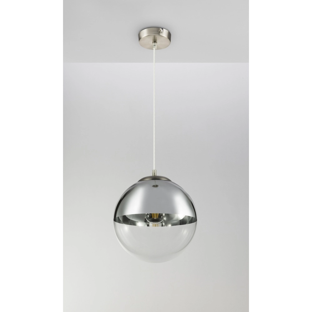 Hanglamp Varus nikkel Ø 30cm Globo 9007371377442