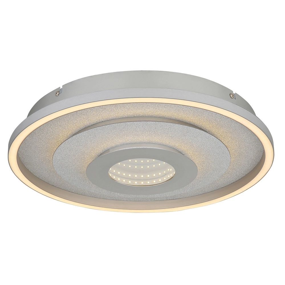 Design plafondlamp Miles zilvergrijs Globo 9007371586721