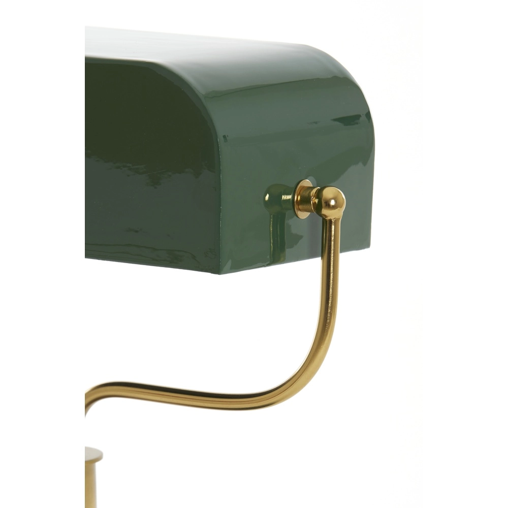 Bankierslamp Ayer donker groen met goud Light & Living 8717807742867