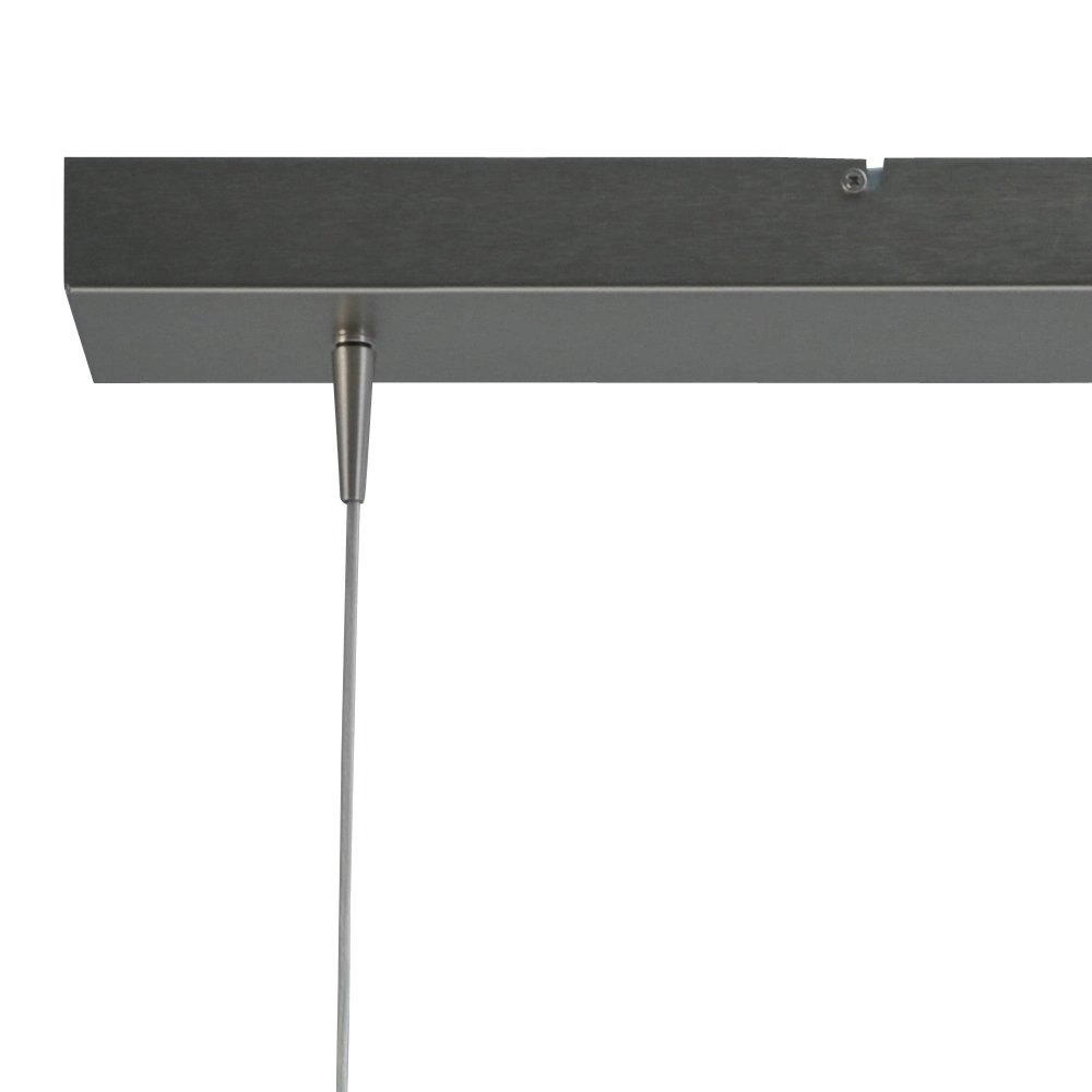Design eettafel lamp Melani 2-lichts nikkel Masterlight 8718121212371