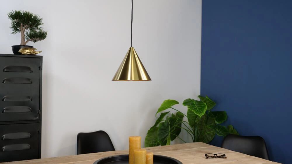 Gouden hanglamp Narices Ø 22cm Eglo 9002759995911