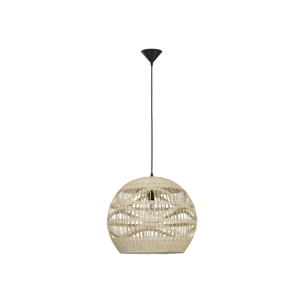 Rotan hanglamp Marlo Ø 48,5cm bol Lyora 5212017438812