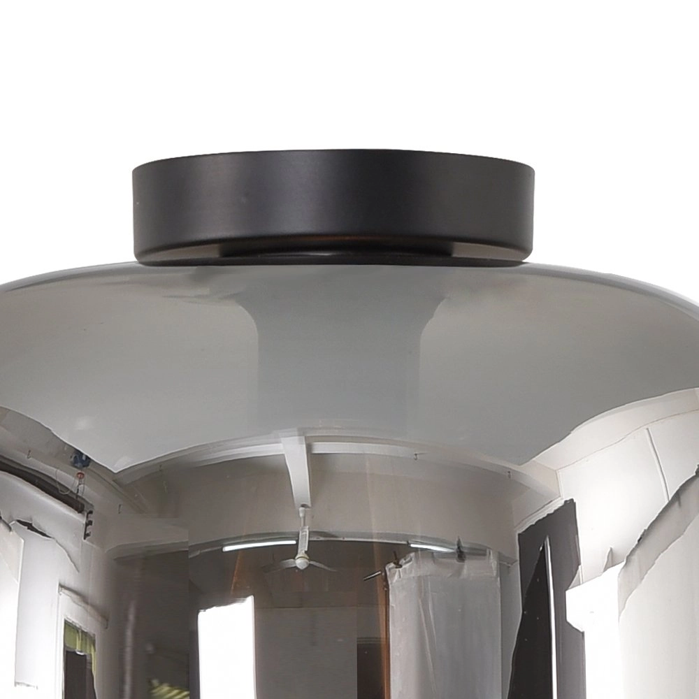Smoke glazen plafondlamp Preston-28 Artdelight 8719831735785