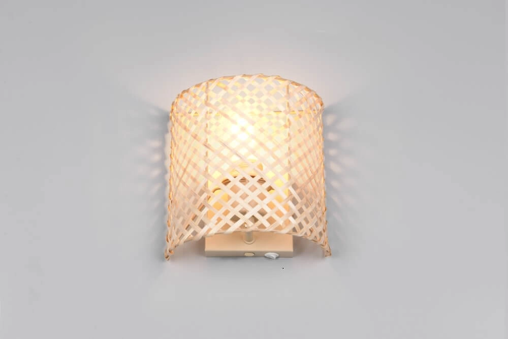 Japandi wandlamp Bina crème Trio 4017807636215