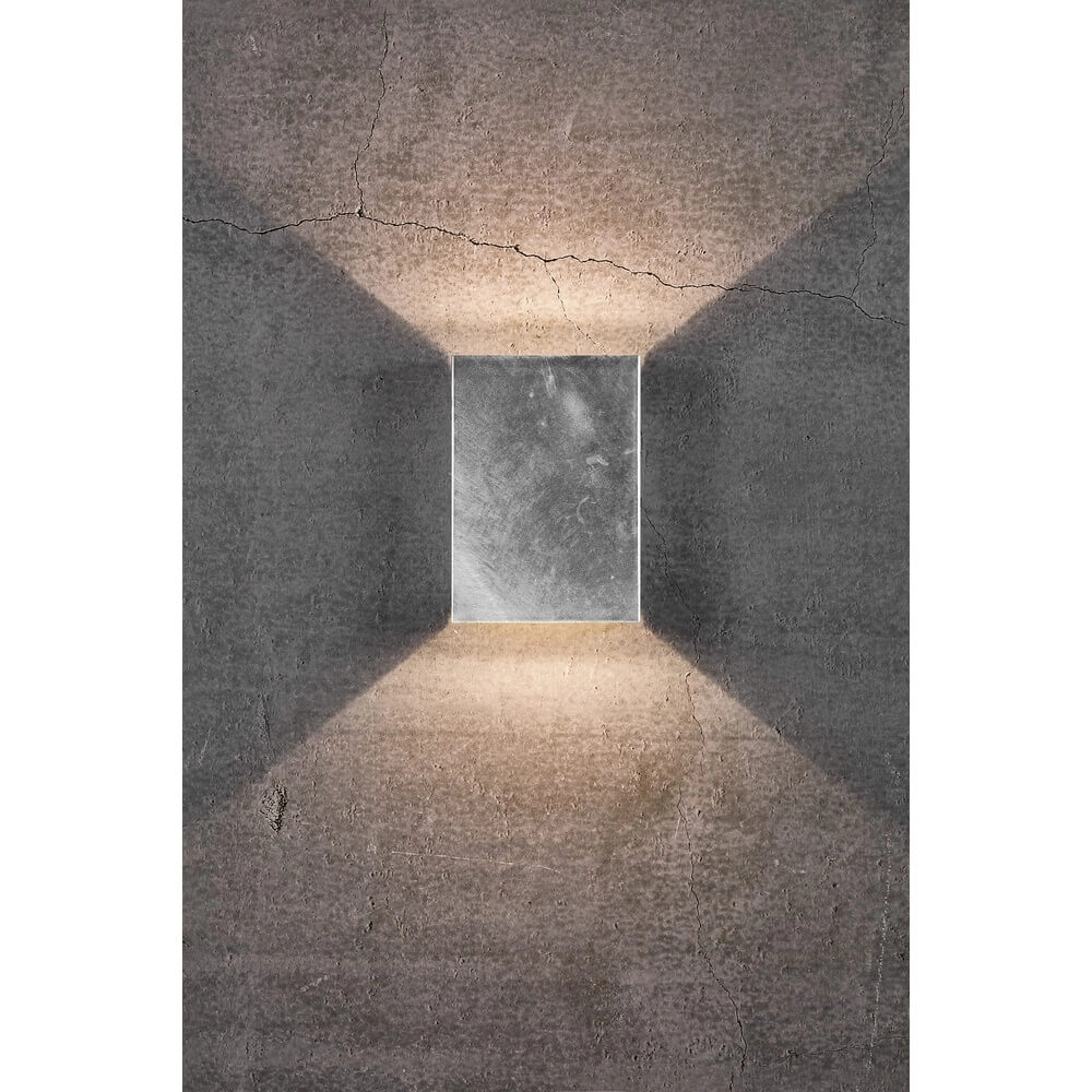 Wandlamp zink Fold breed design Nordlux 5704924000607