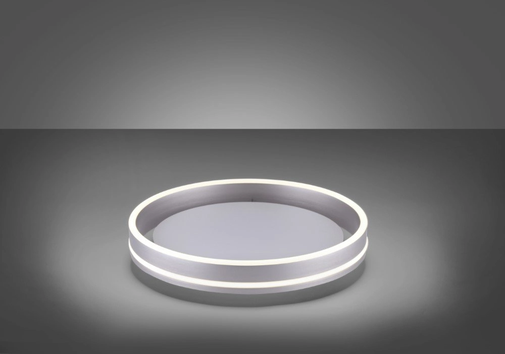 Design plafondlamp Q-Vito Ø 40cm grijs Paul Neuhaus 4012248333853