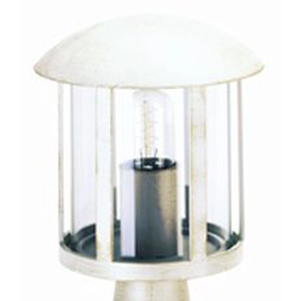 Sokkel buitenlamp Holli wit - goud Albert 4007235705423