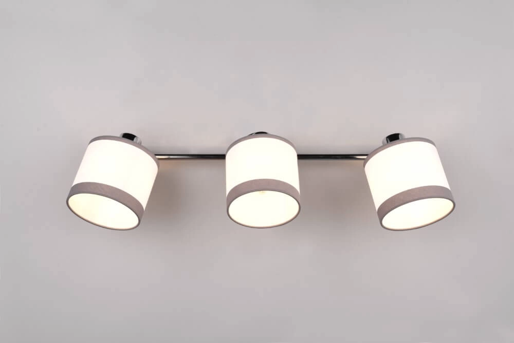 Plafondlamp Davos wit 3-lichts Trio 4017807574258