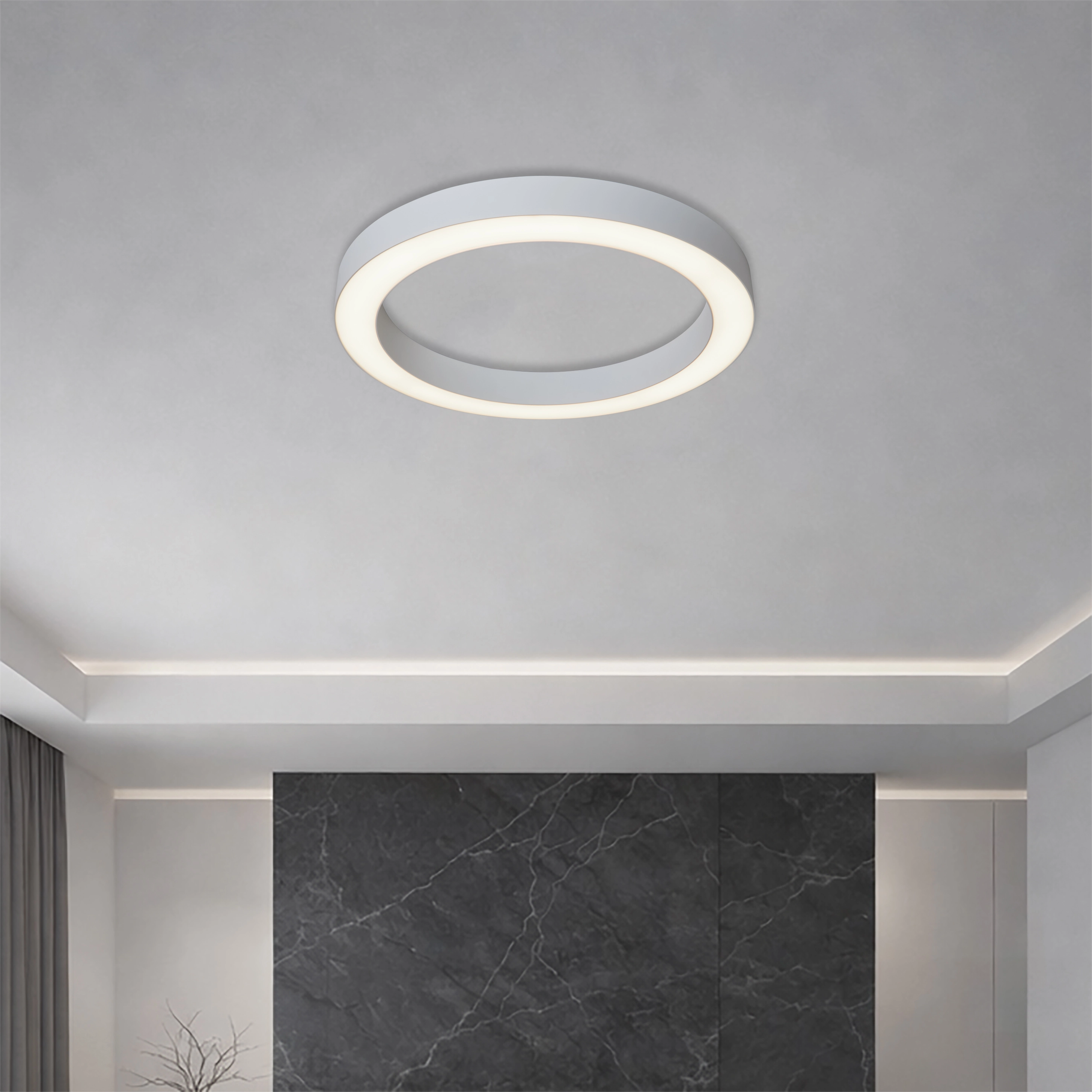 Design plafondlamp Hey-lo wit Ø 60cm Lyora 5053423315171
