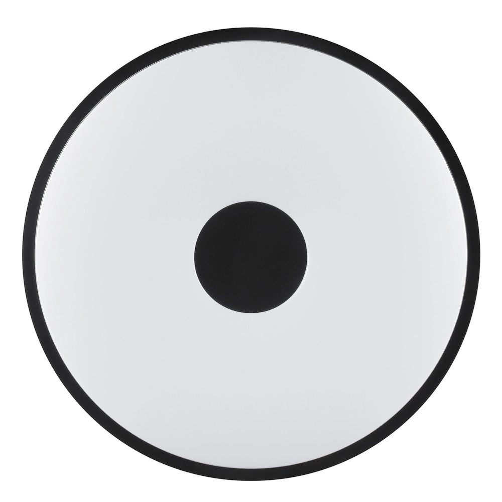 Plafonniere Tavis zwart Ø 44,5cm Brilliant 4004353477591