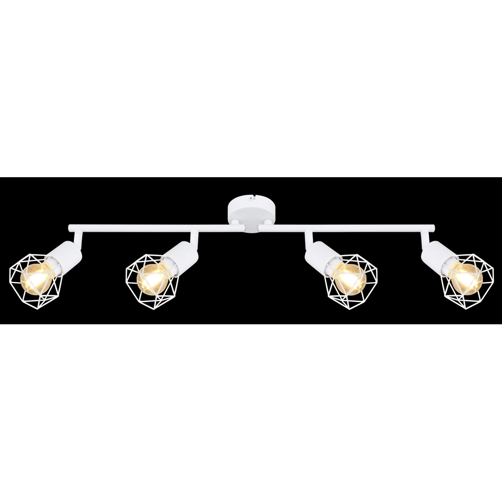 Plafondlamp Xara I 4-lichts wit Globo 9007371406999