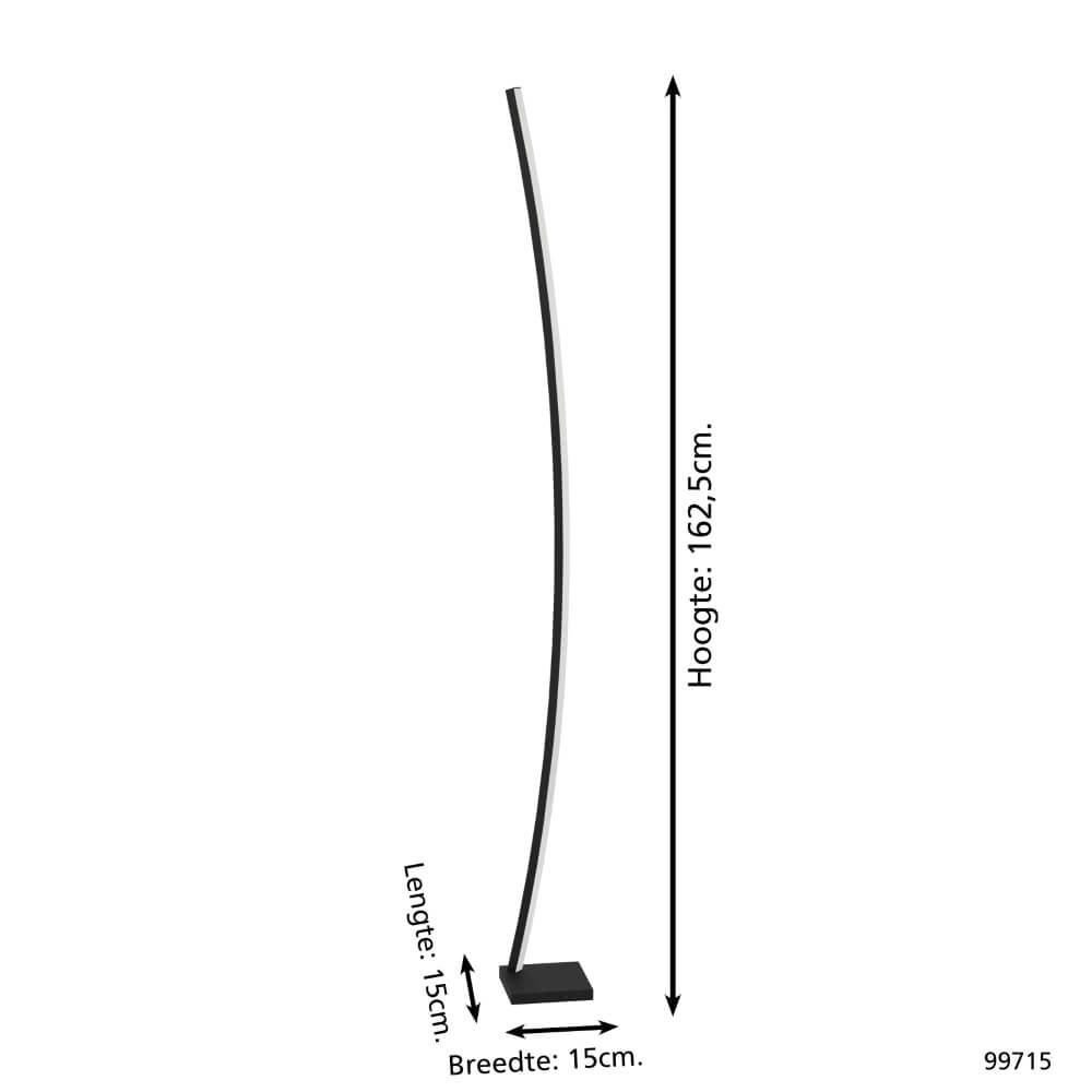 Led staande lamp Picacha Eglo 9002759997151