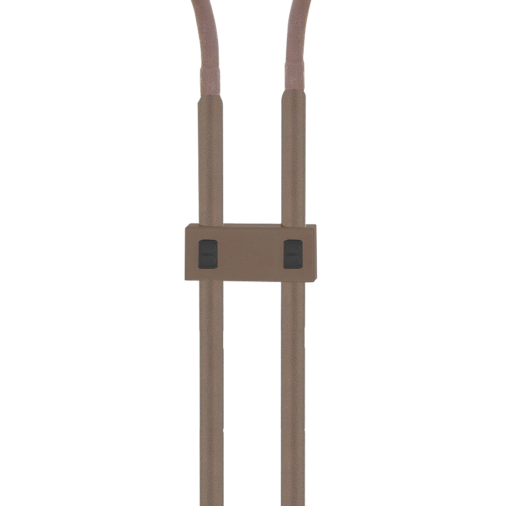 2-lichts led leeslamp Málaga choco Highlight 8718379052491