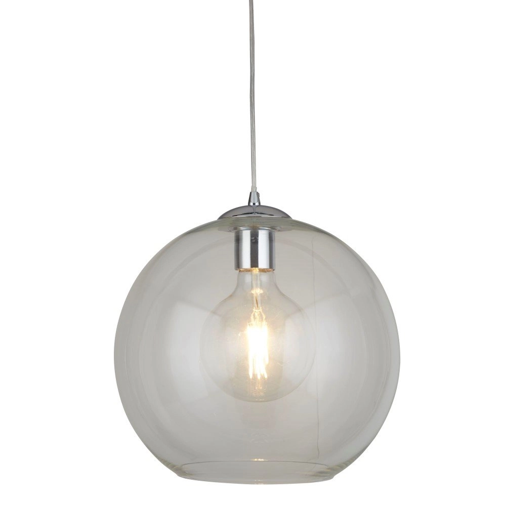 Hanglamp Balls Ø 35cm chroom met glas