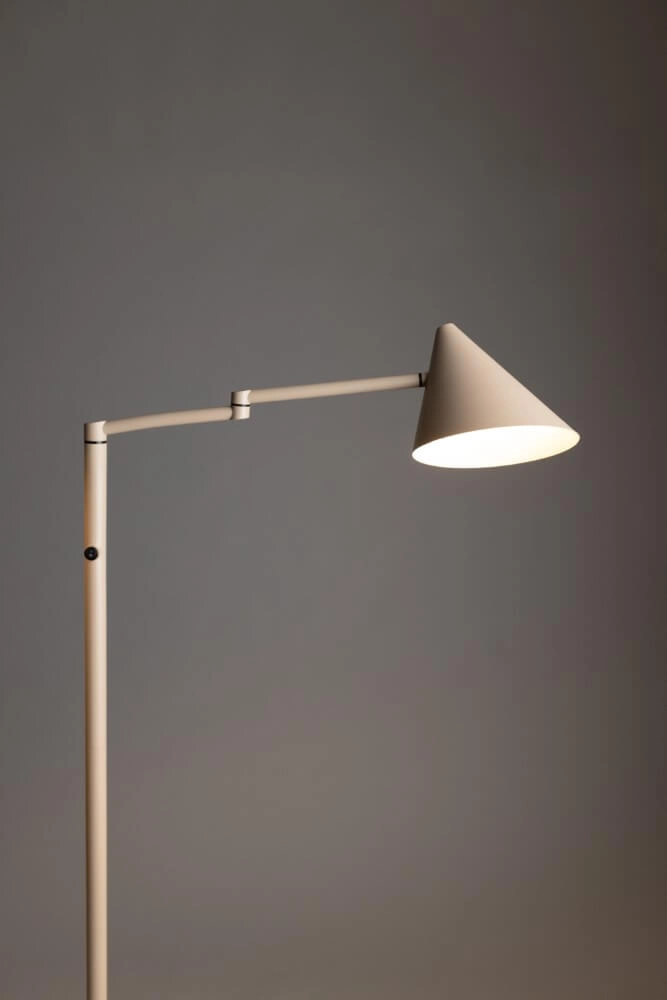 Vloerlamp Marvis zandkleurig design ETH 8720195307051