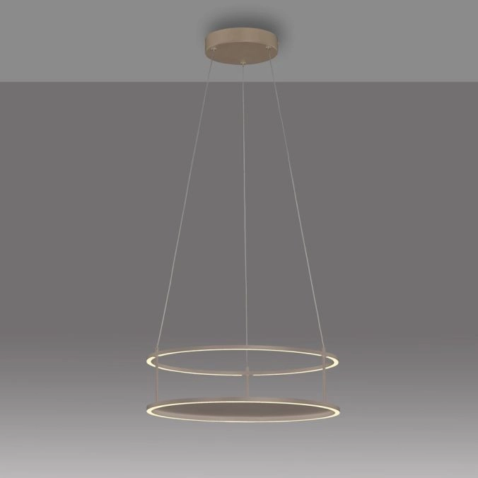 Design hanglamp Conni Ø 50cm zand bruin Paul Neuhaus 4012248398401