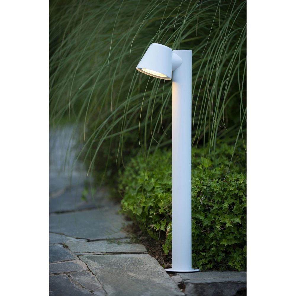 Tuinlamp Dingo-Led IP44 wit Lucide 5411212144119
