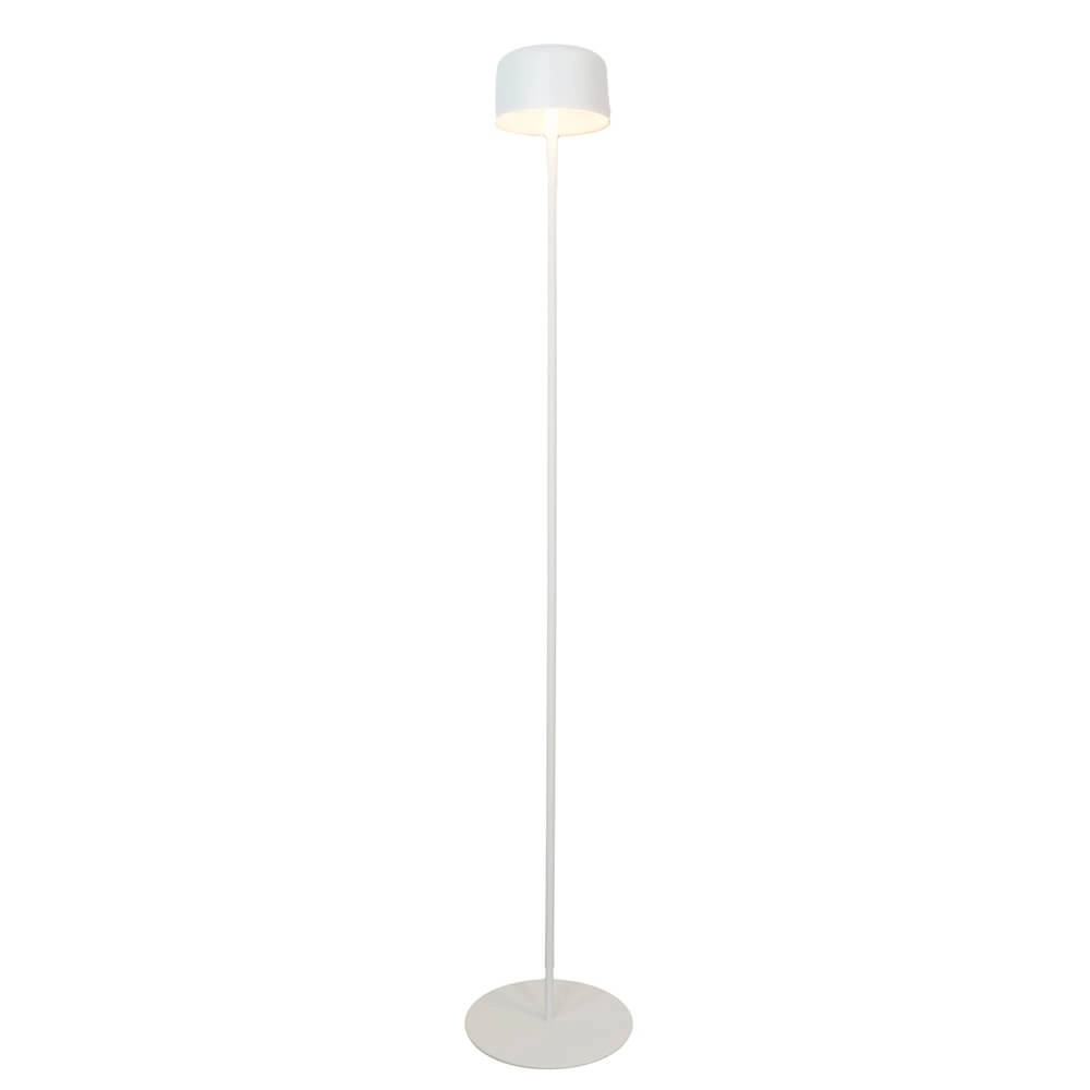 Strakke terraslamp Roccanova solar wit met usb Strakke terraslamp Roccanova solar wit met usb