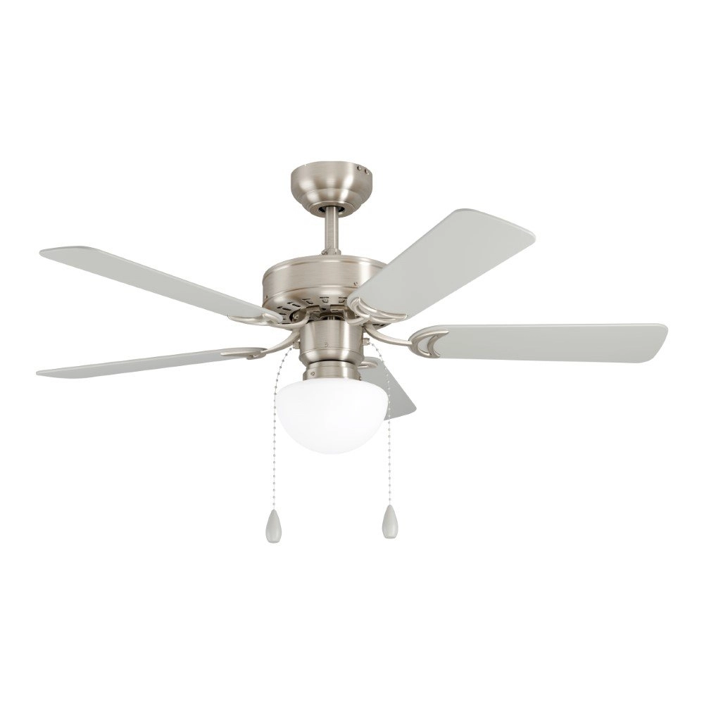 Plafondventilator lamp Cadiz E27 106cm RVS Plafondventilator lamp Cadiz E27 106cm RVS