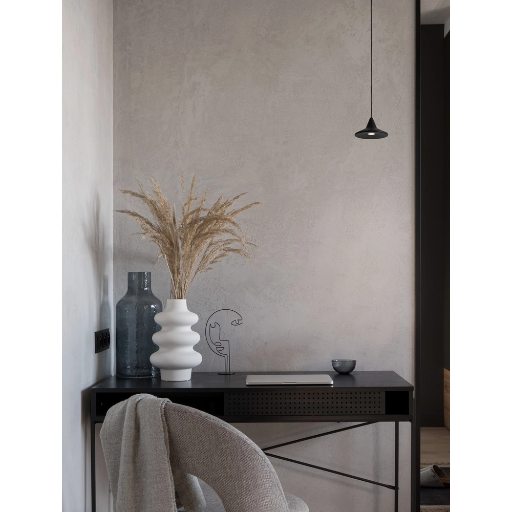 Hanglamp Dro strak design zwart Lyora 5212017445339