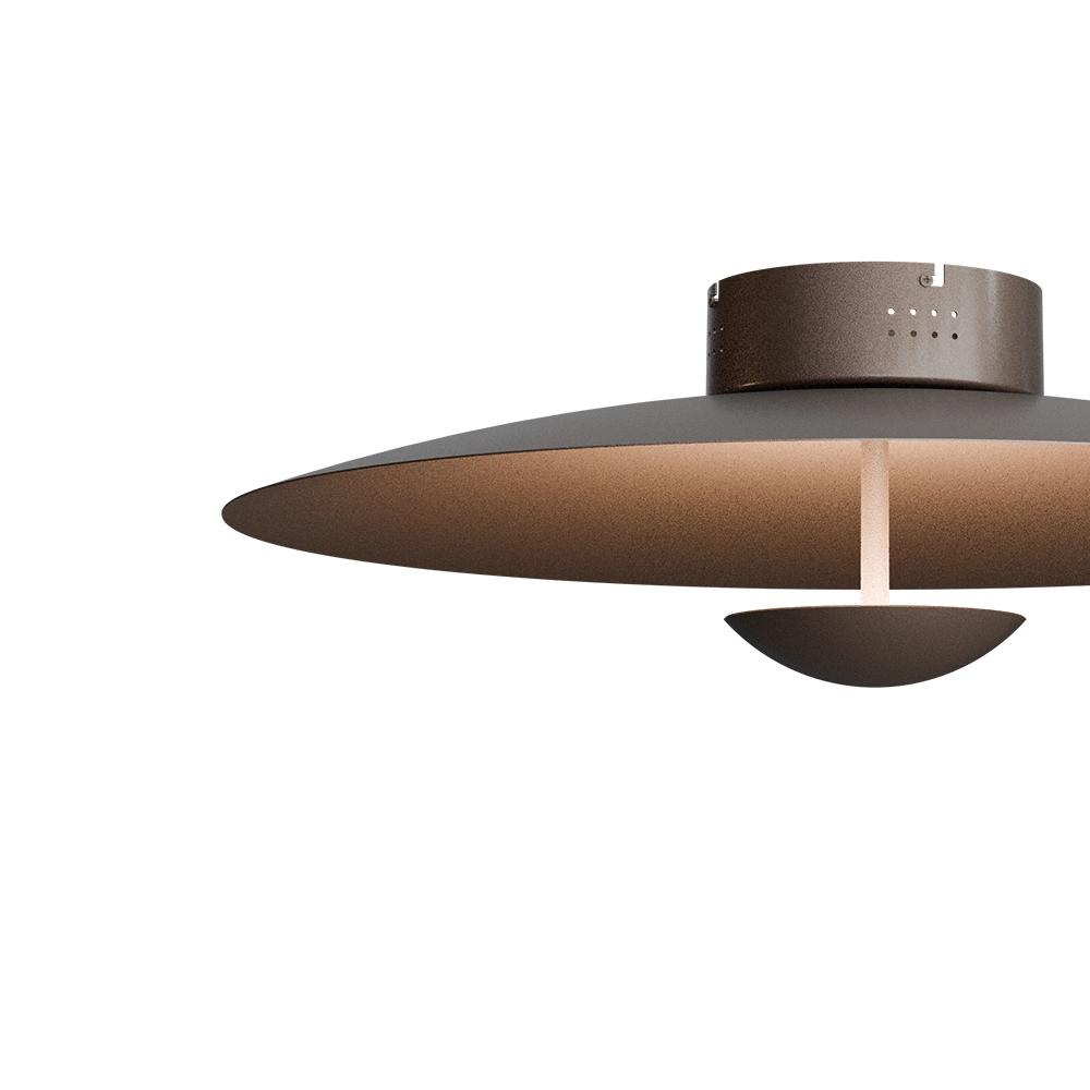 Plafondlamp Scala Ø 60cm cacao bruin Masterlight 8718121397467