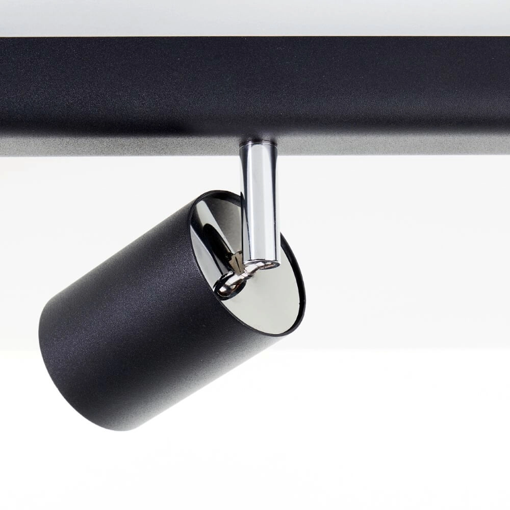 6-lichts plafondlamp Different design zwart Brilliant 4004353435294