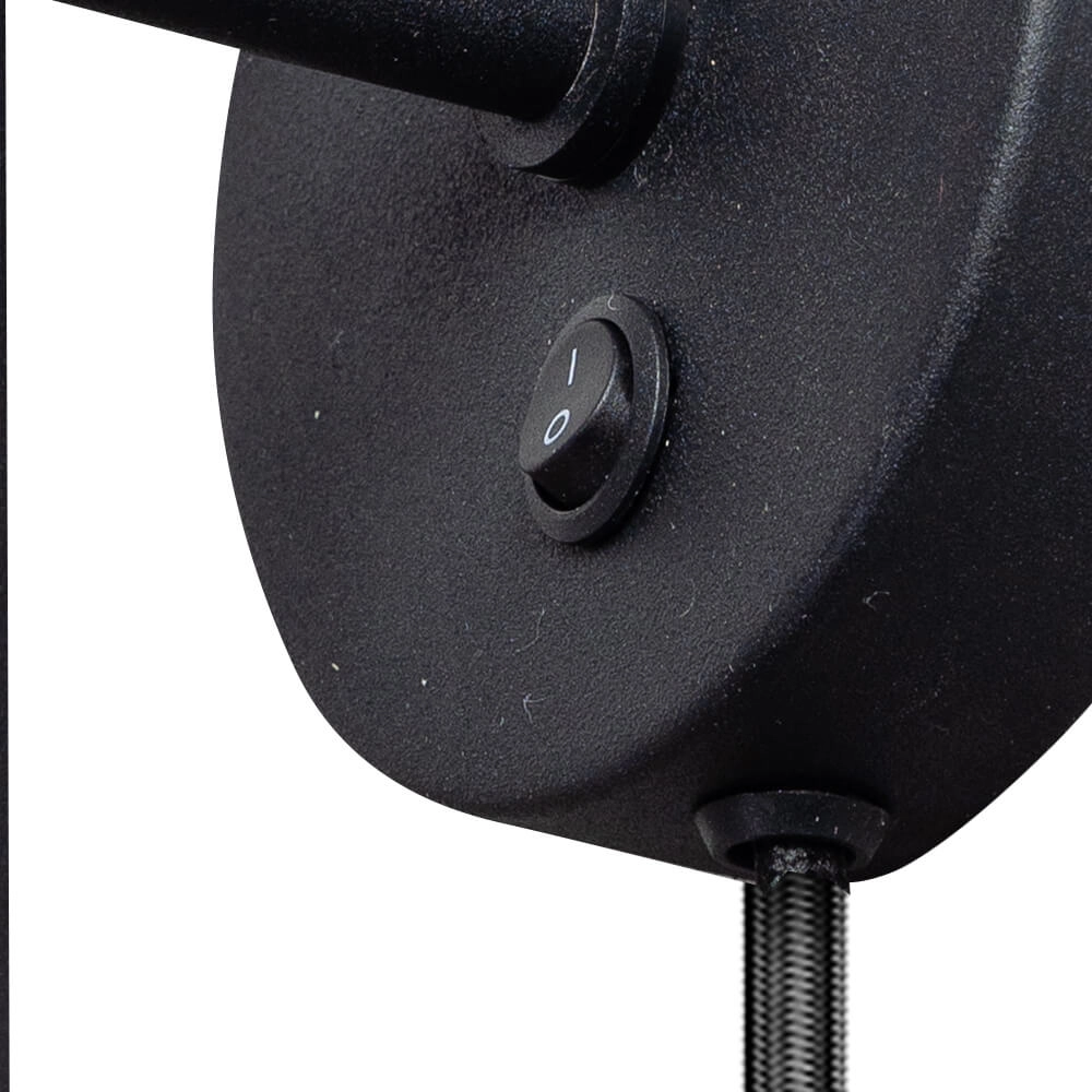 Wandlamp Defender design zwart ETH 8720195306726