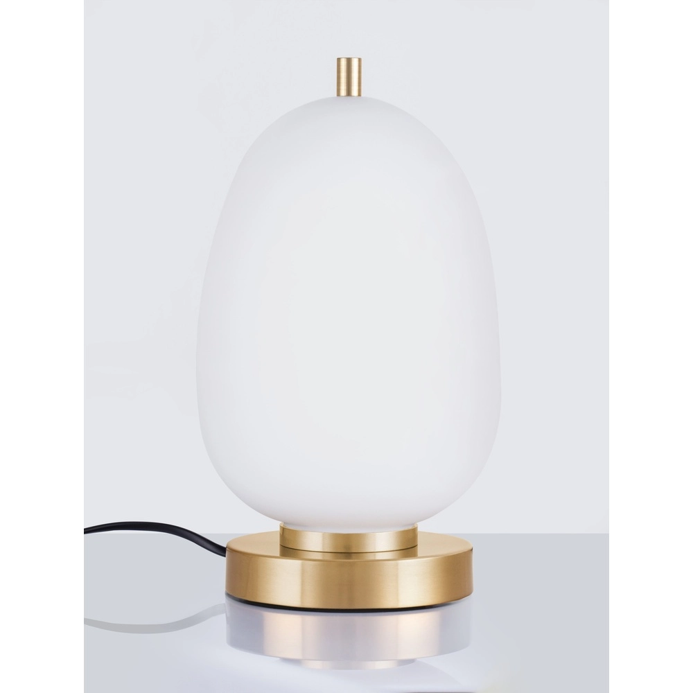 Tafellamp Lato goud met wit Lyora 5212017445582