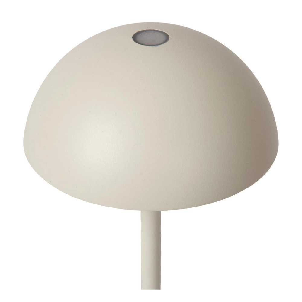 Oplaadbare tafellamp Joy IP54 wit Lucide 5411212151957