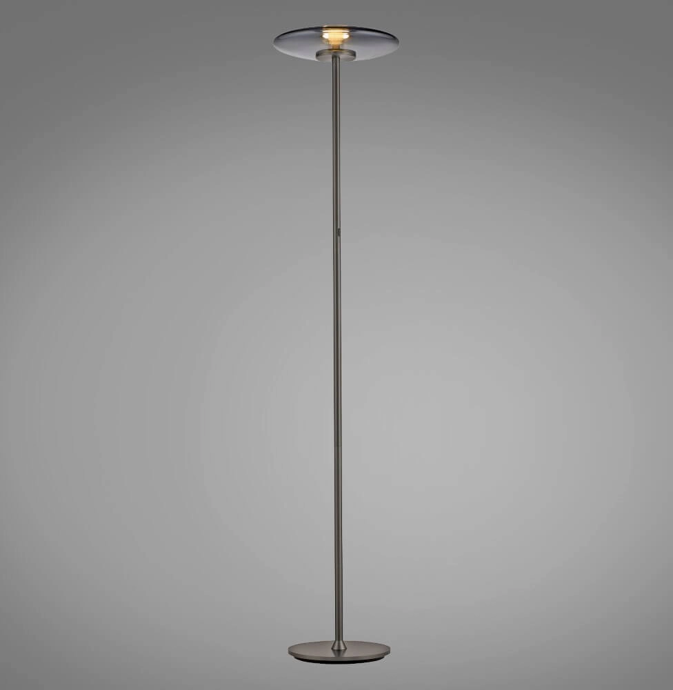 Design vloerlamp Pure Vitrum grijs Paul Neuhaus 4012248382721