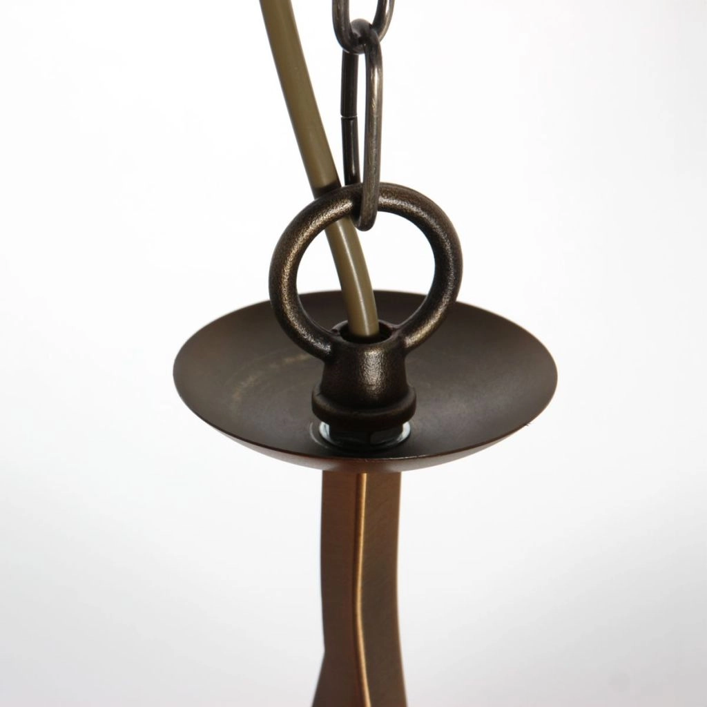 Klassieke hanglamp Anthea 1-lichts brons Steinhauer 8712746180220