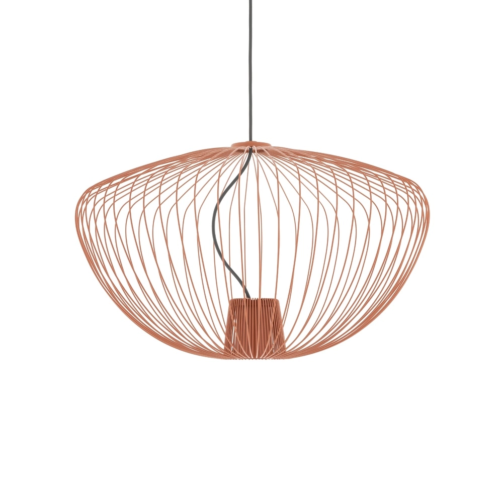 Kooilamp Pumpkin terracotta Ø 54,5cm Lyora 5903139114950