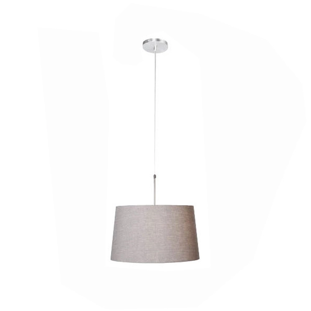 Hanglamp Gramineus met taupe kap Steinhauer 8712746088755