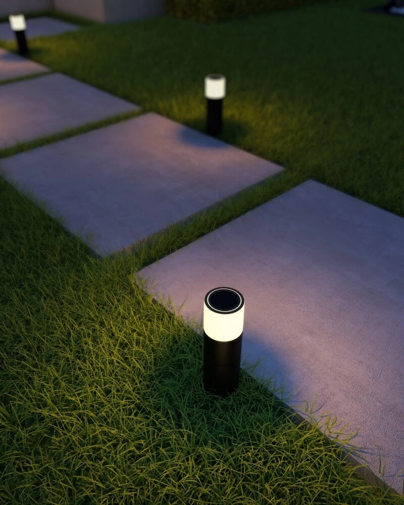 Smart buitenlamp Link Post 45cm - zwart Circle 8712879149545