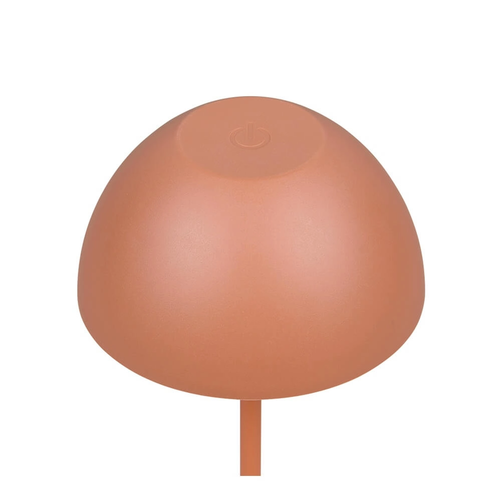 Oplaadbaar tafellampje Ortiz oranje Trio 4017807643336