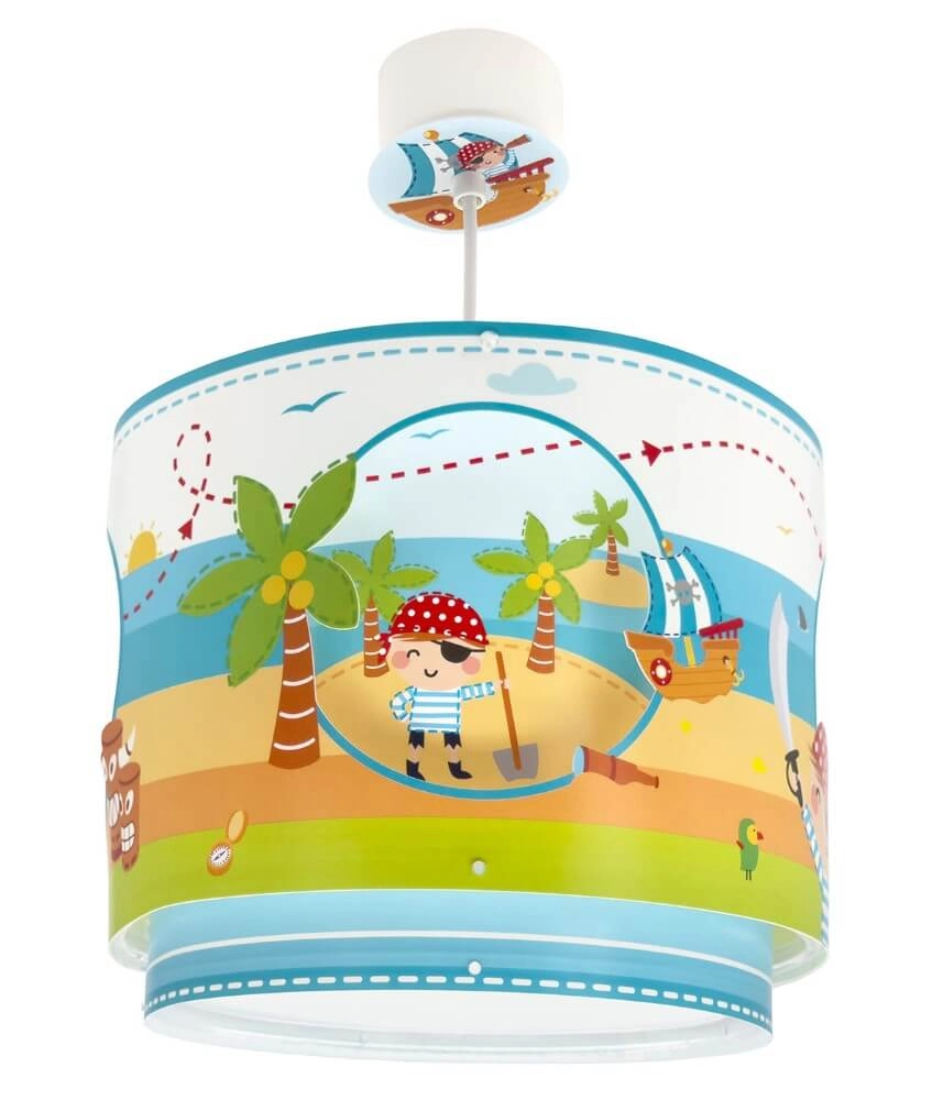 Kinderkamer hanglamp Pirate Island Ø 26cm Dalber 8420406606521