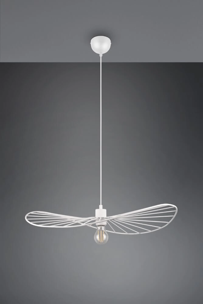 Hanglamp Chapeau wit Trio 4017807574104