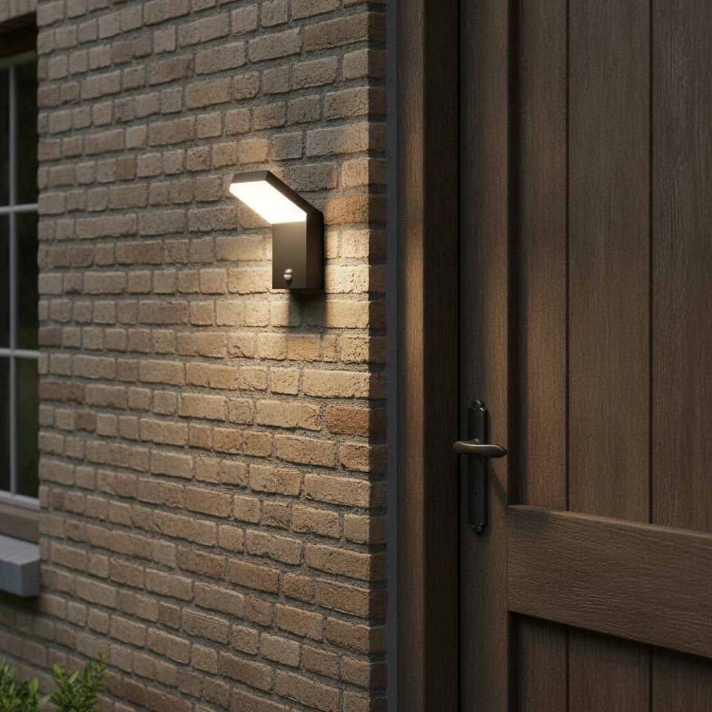 Wandlamp Farge antraciet met sensor