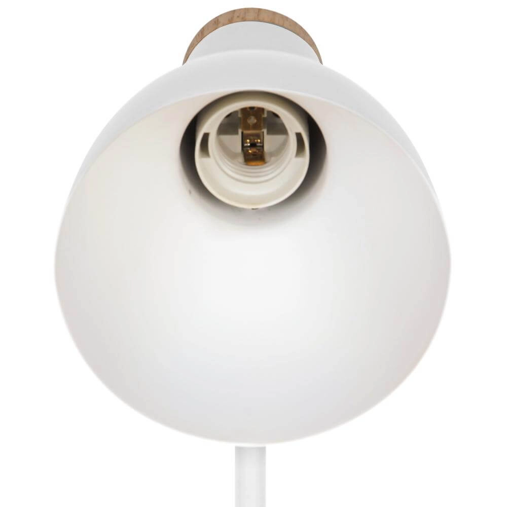 Witte bureaulamp Devone met pennenbakje Nordlux 5704924024542