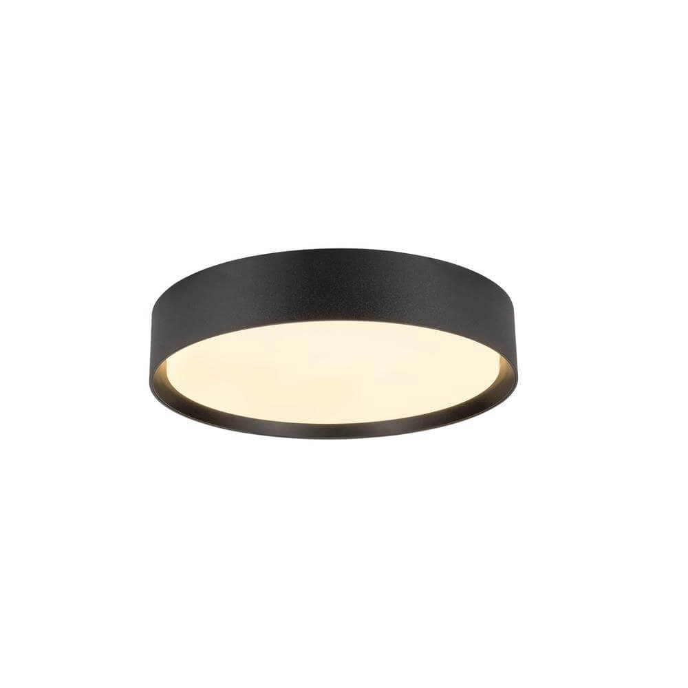 Plafondlamp Decona 30 zwart Ø 30cm Plafondlamp Decona 30 zwart Ø 30cm