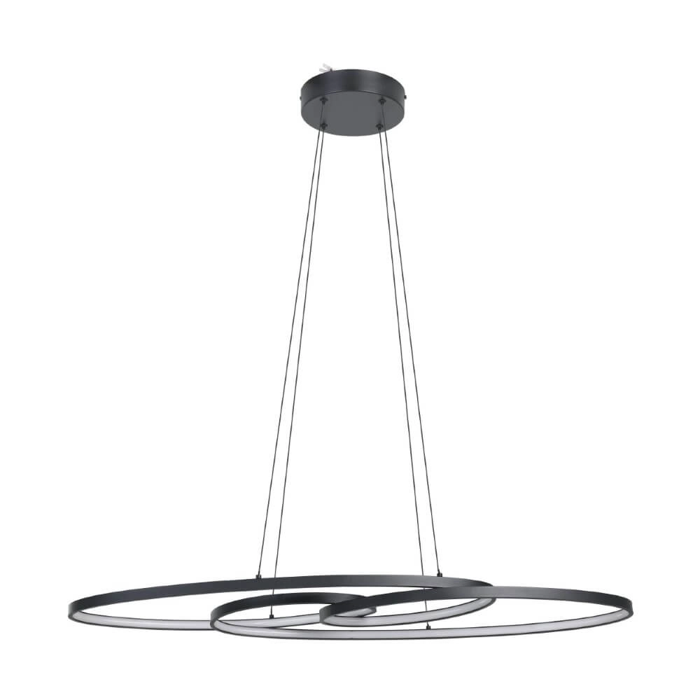 Zwarte led hanglamp Gianella Zwarte led hanglamp Gianella