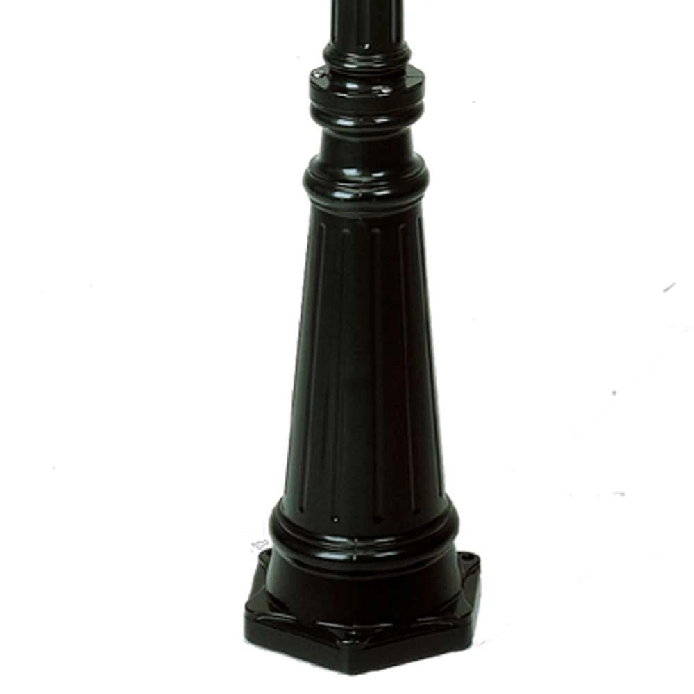 Klassieke buitenlamp Ancona 3-lichts - zwart KS Verlichting 8714732723343