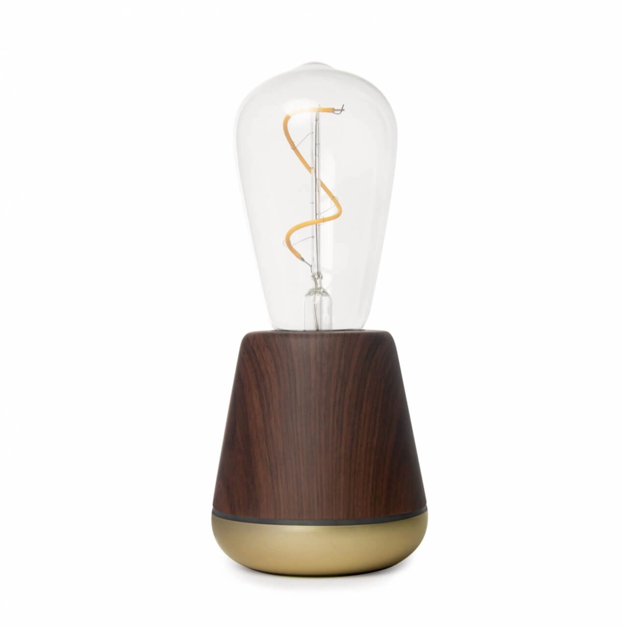 Oplaadbare tafellamp One Walnut Oplaadbare tafellamp One Walnut
