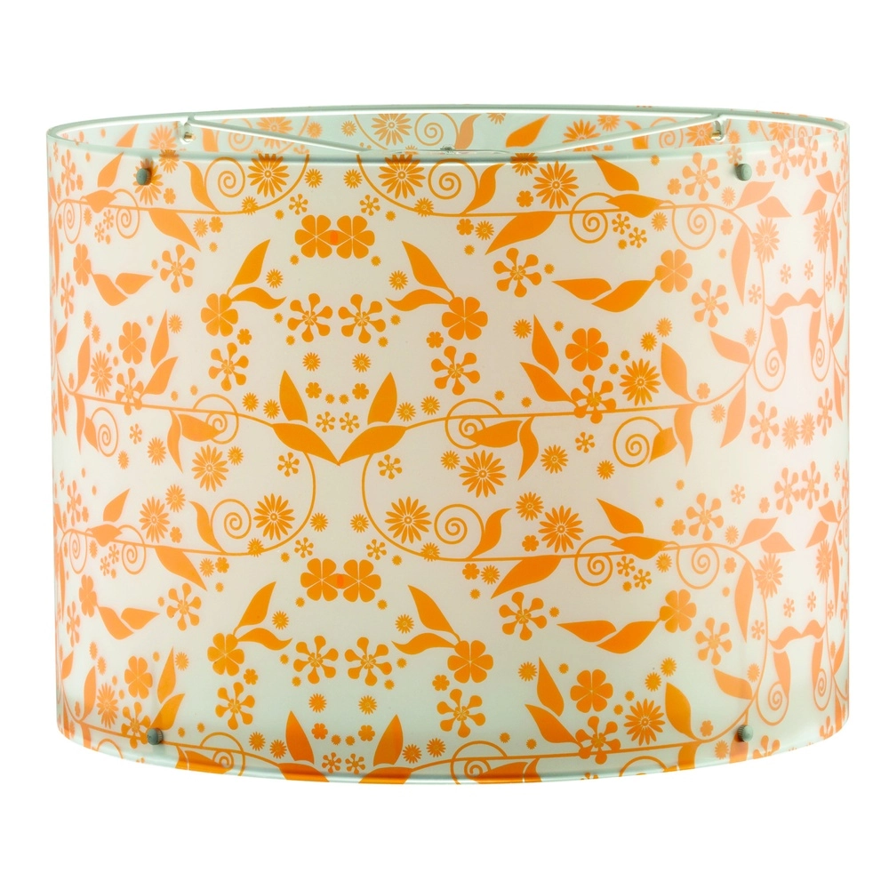 Schemerlampkap Cuba geel Ø 39cm