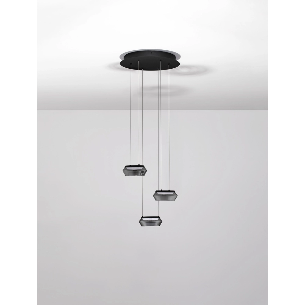 Strakke hanglamp Jailyn 3-lichts Lyora 5212017468390