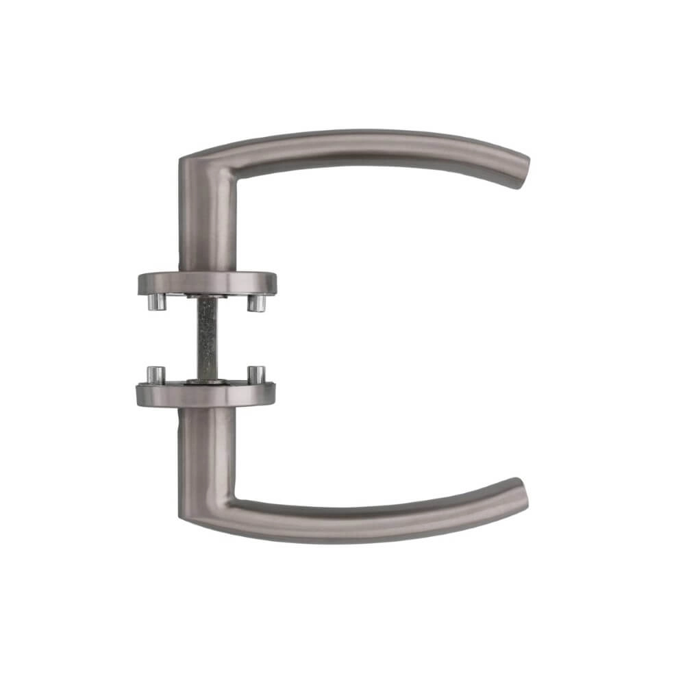 Deurklink Blok met nok 7mm RVS Intersteel 8714186130155