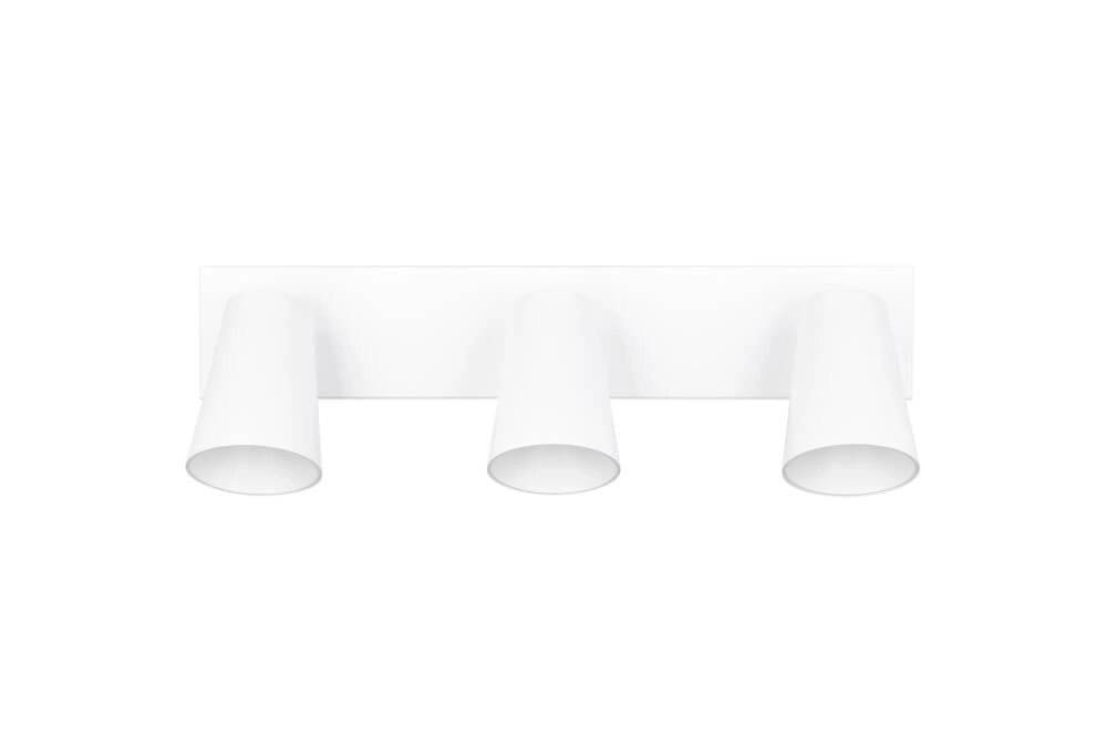 3-lichts opbouwspot Sharp wit Trio 4017807613094