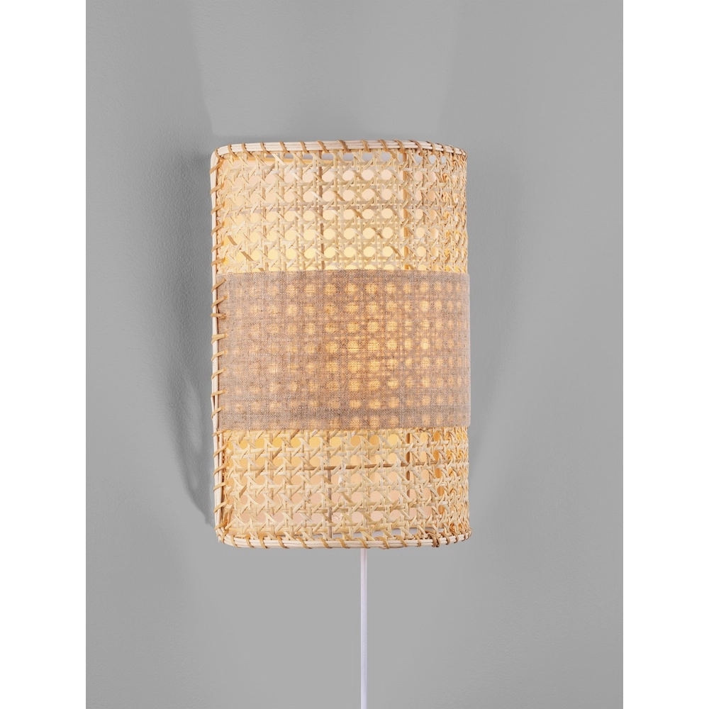 Wandlamp Lum rotan Lyora 5212017452931