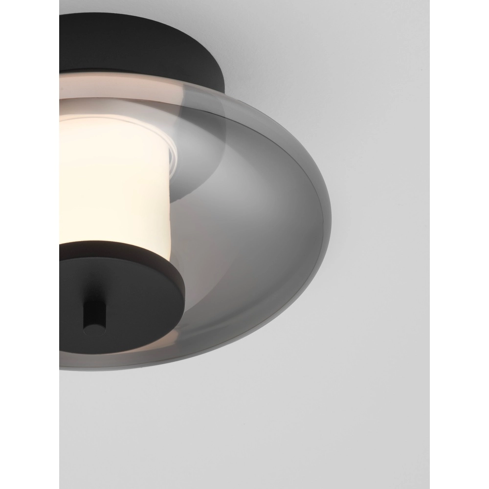 Moderne plafondlamp Ballet zwart Ø 26cm Lyora 5212017479860