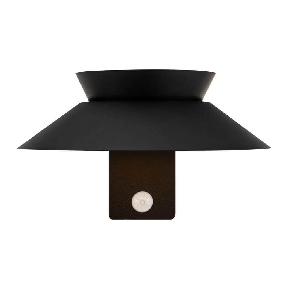 Solar wandlamp Justina zwart Nordlux 5704924017544